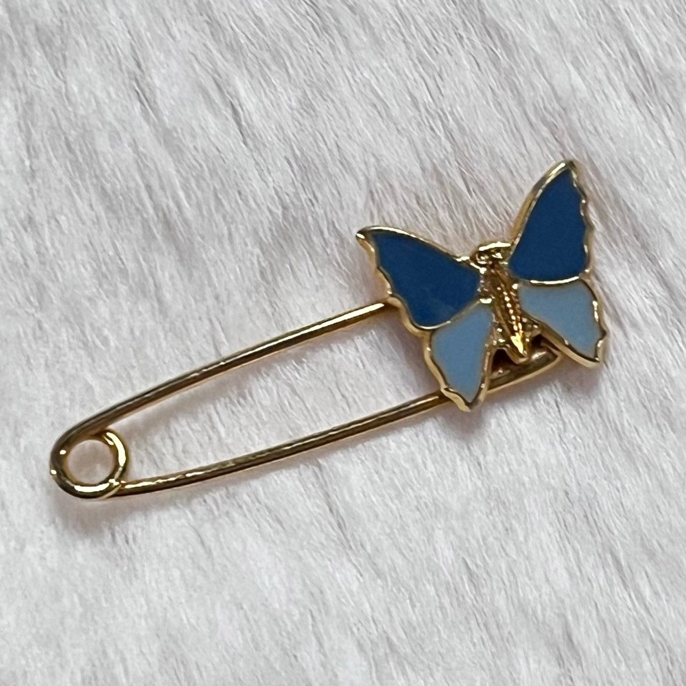 🔮 5/$25 Butterfly Safety Pin Brooch